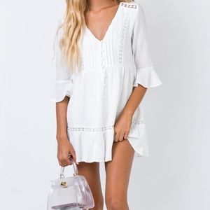 Princess Polly Chlo Dress White